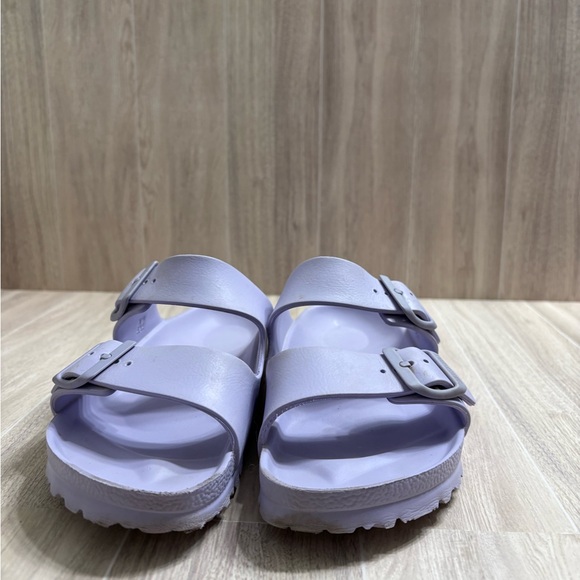 Birkenstock Arizona Eva Women's Purple Fog Lavender Sandals - Picture 2 of 7